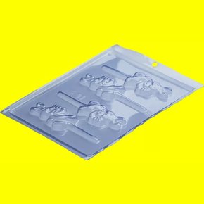 Forma Acetato Pirulito Coelho Elegante Cód.420 Porto Formas