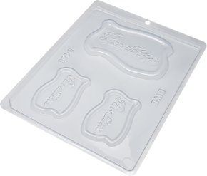 Forma Acetato Placa Parabéns Cód.9456 BWB