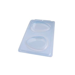 Forma de Acetato SP Silicone Ovo Liso Casca Fina 350g Cód.3687 BWB
