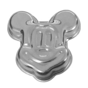 Forma de Alumínio Cara Ratinho com 12 Unidades Doupan