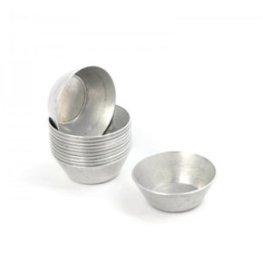 Forma de Empada Lisa Nº 3 - 6,5x2,5 cm com 12 Unidades Caparroz