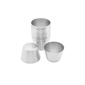 Forma de Empada Lisa Nº 3 - 6,5x2,5 cm com 12 Unidades Caparroz