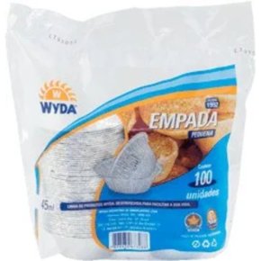 Forma Empada Alumínio Pequena 45ml Wyda C/ 100un