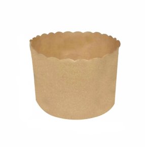 Forma Panetone 500g Pacote C/ 100 Unidades