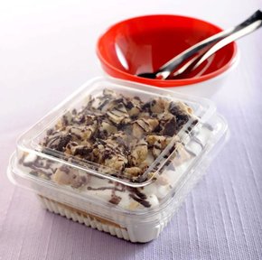 Forma Um Doce Quadrada G 650 200 Ml C/ 10 Un Galvanotek