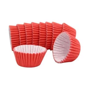 Forminha de Papel nº 6 Vermelha - Regina | 100 Unidades