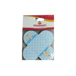 Forminha Doces Cha Bebe Azul C/ 40 Un Massari Lb449