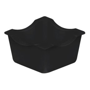 Forminha Doce Plástica Preto com 50 Unidades Kaixote