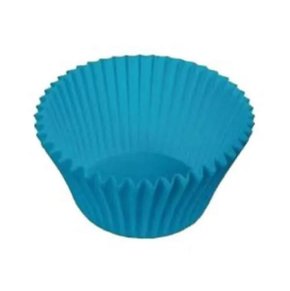 Forminha Forneavel Cup Cake Gde Azul Escuro C/57un Ultrafest