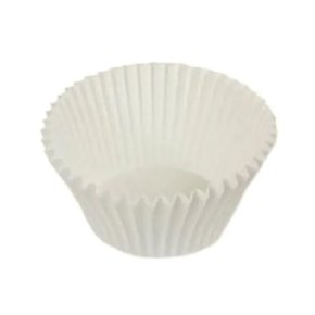 Forminha Forneavel Cup Cake Gde Branca C/ 57un Ultrafest