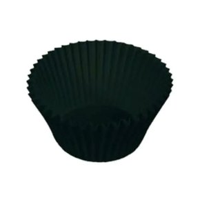 Forminha Forneavel Cup Cake Gde Preta C/ 57 Un Ultrafest