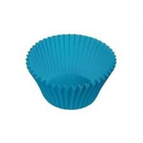 Forminha Forneavel Cup Cake Peq Azul Escuro C/ 54 Un Ultrafest
