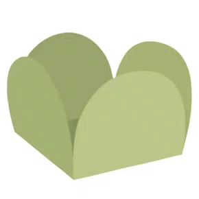 Forminha para Doces Média Verde Oliva C/ 50un Ultrafest