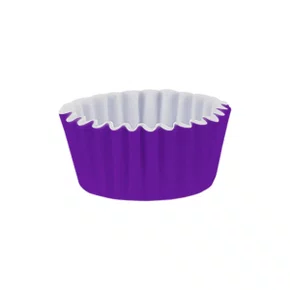 Forminha para Doces Nº6 100 Unidades Roxo Regina