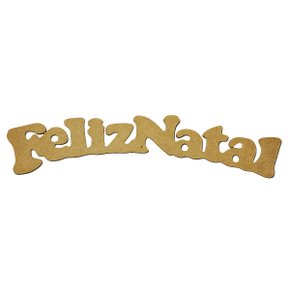 Frase MDF Feliz Natal Cod 5018