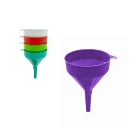 Funil Plástico Pequeno Sortido 10cm Alves