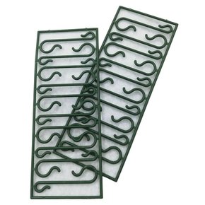 Gancho para Bola de Natal Verde 20 Unidades 4cm Matsumoto