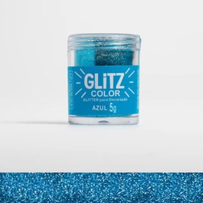 Glitter Comestível Azul Claro Glitz 5g