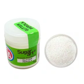 Glitter Comestível Pérola Sugarart 5g