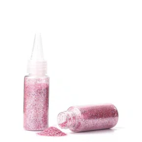 Glitter Rosa Bebê 20g Silver Plastic