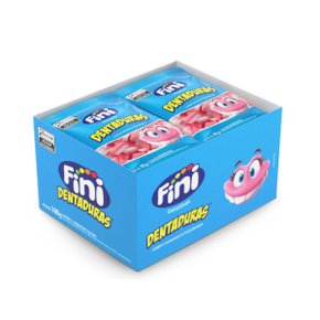 Goma Dentadura Fini Caixa C/ 12un X 15g