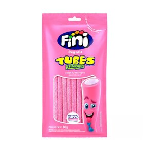 Goma Tubes Azedinhos Tutti Frutti Fini 80g