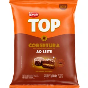Gotas De Chocolate Ao Leite 1,01Kg Top Harald