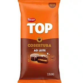 Gotas De Chocolate Ao Leite 2,05Kg Top Harald
