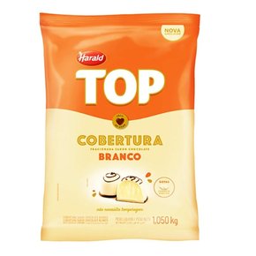 Gotas De Chocolate Branco 1,05Kg Top Harald