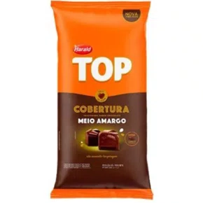 Gotas De Chocolate Meio Amargo 1,01Kg Top Harald