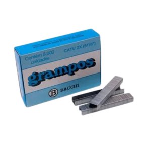 Grampo 05/16 Catu 2X 5/16 Bacchi Caixa com 5000 Unidades