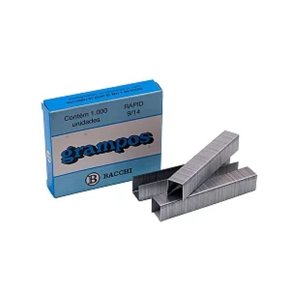 Grampo 09/14 Bacchi Caixa com 1000 Unidades