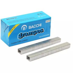 Grampo 23/10 Bacchi com 5000 Unidades