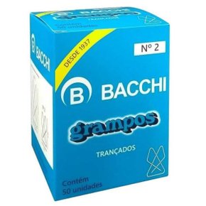 Grampo Trancado Nº 2 Bacchi C/ 50un