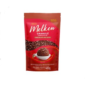 Granulé Chocolate Ao Leite Granulado 400g Melken Harald