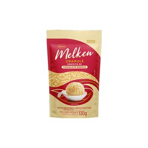 Granulé Chocolate Branco Granulado 130g Melken Harald