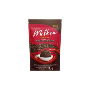 Granulé Chocolate Meio Amargo Granulado 130g Melken Harald