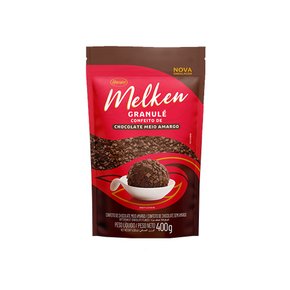 Granulé Chocolate Meio Amargo Granulado 400g Melken Harald