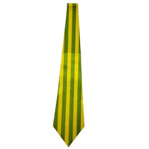 Gravata Brasil Verde Amarelo Listras Copa Importado