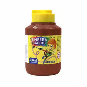 Guache Marrom 250ml Acrilex