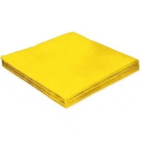 Guardanapo Amarelo 19,5x22,5cm com 50 Un Campfestas