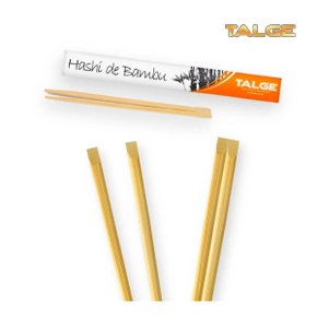 Hashi de Bambu Palito Japonês C/ 100 Saches Talge