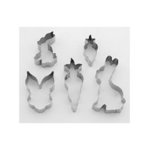 Jogo Cortador Pascoa 5 Pecas Ref 2139 Caparroz