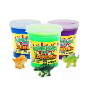 Kimeleka Slime Dinos 180g Acrilex