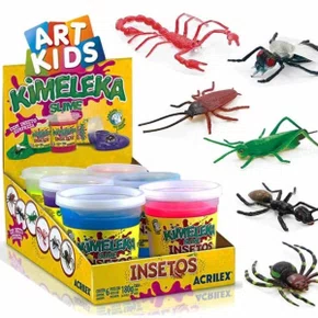 Kimeleka Slime Insetos 180g Acrilex