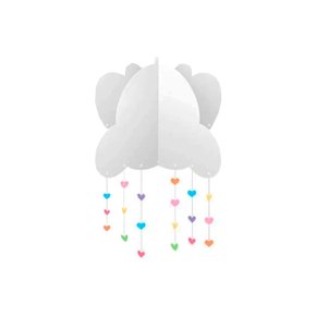 Kit Cartonado Chuva De Amor 12 Itens Junco