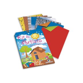 Kit Do Artista Livro Atividades + 30 Folhas Romitec