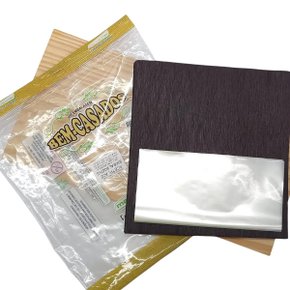 Kit Embalagem Bem Casado Preto com 40 Unidades