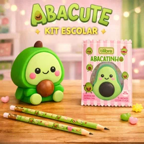 Kit Escolar Abacatinho Tilibra