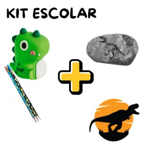 Kit Escolar Dinossauro